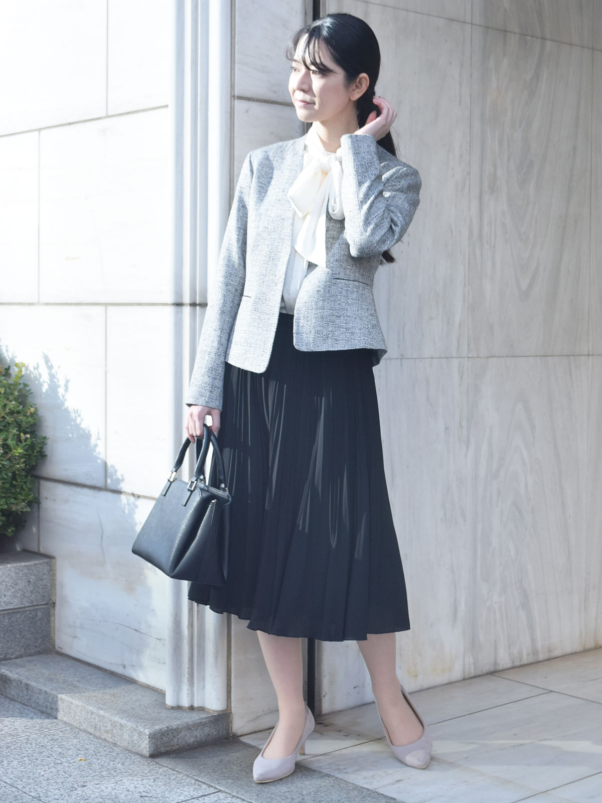 staff：160cm
着用サイズ：M