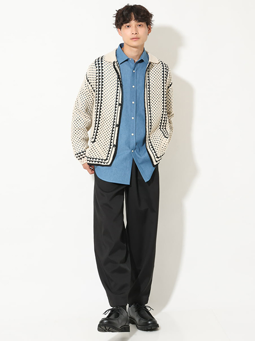 【モデル】身長179cm/着用サイズL