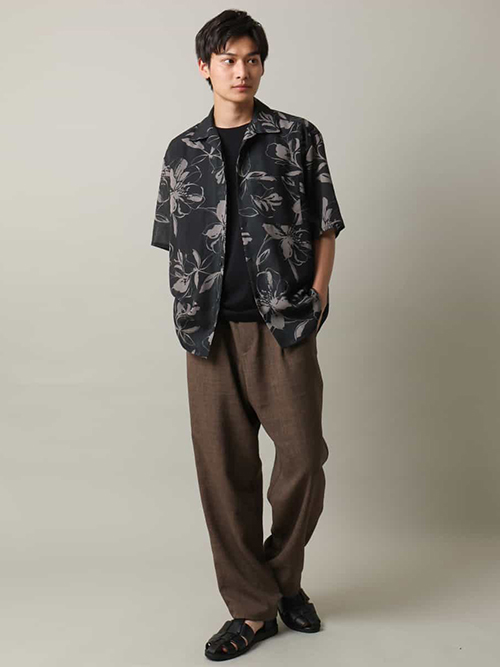 【モデル】身長179cm/着用サイズL