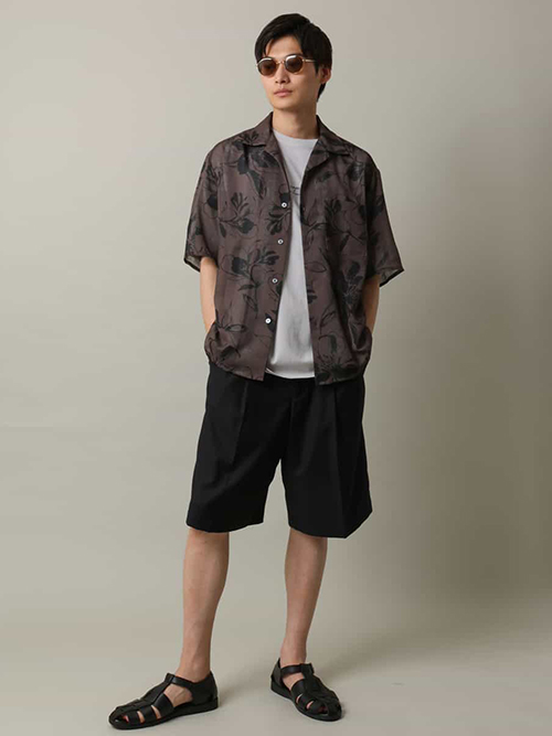 【モデル】身長179cm/着用サイズL