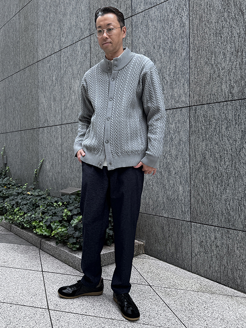 身長175cm/着用サイズL
