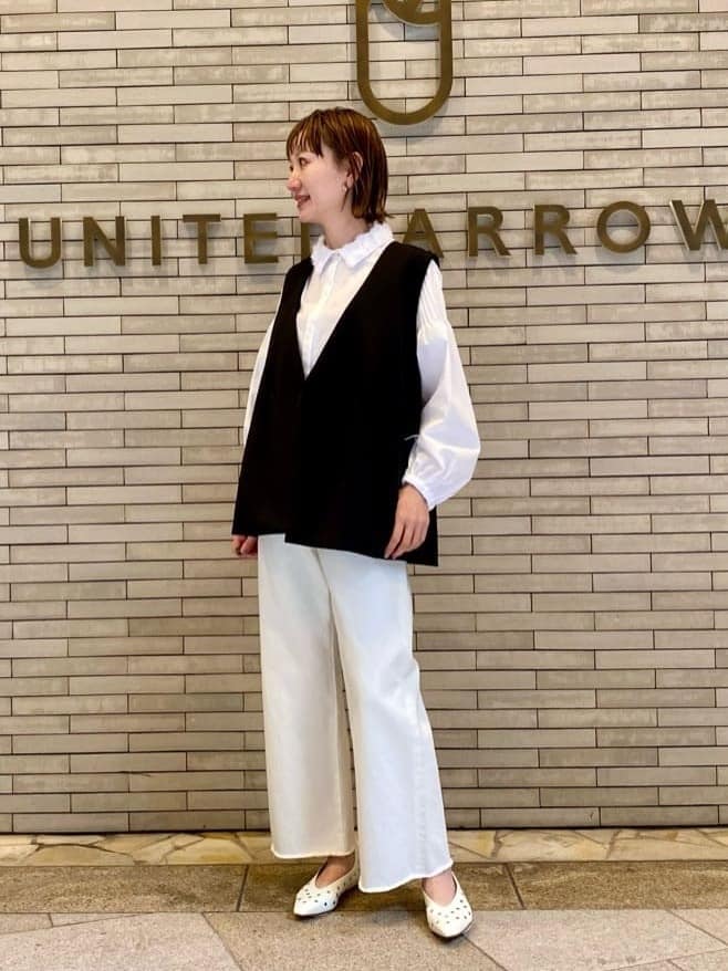 ミックスヤーン ニットベスト （ベスト）｜UNITED ARROWS