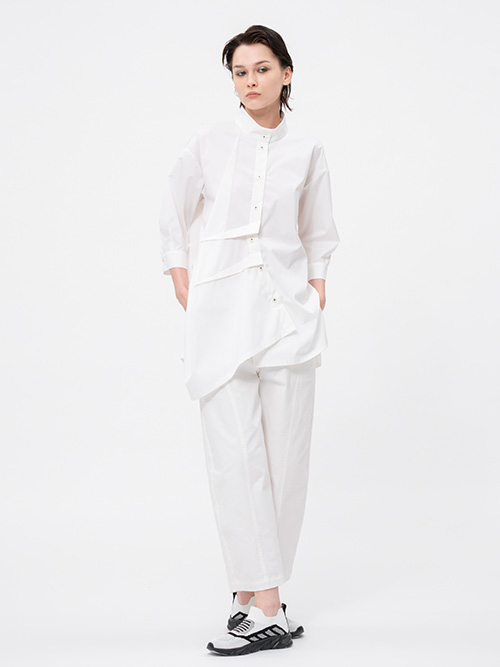 HIROKO KOSHINO / ヒロココシノ アートプリントデザインロングシャツ/日本製 アートプリントデザインロングシャツ/日本製(ブラウス・シャツ