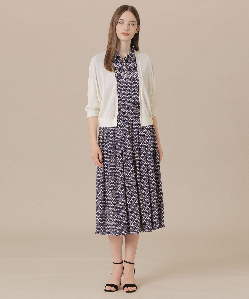 マッキントッシュロンドン　エアリーホールガーメントニットボレロ エアリーホールガーメントニットボレロ(トップス)｜MACKINTOSH