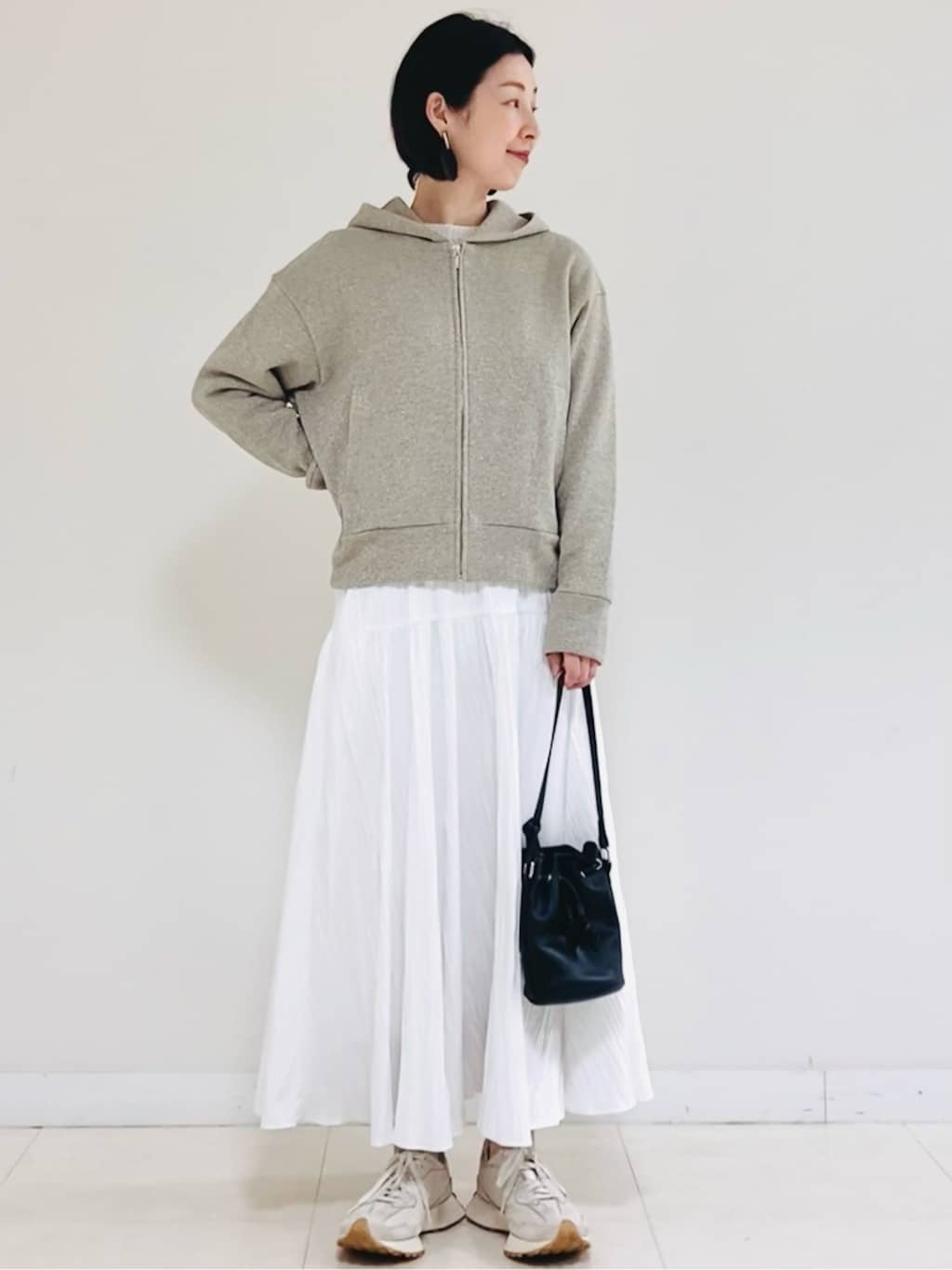 春のきれいめカジュアルコーデ