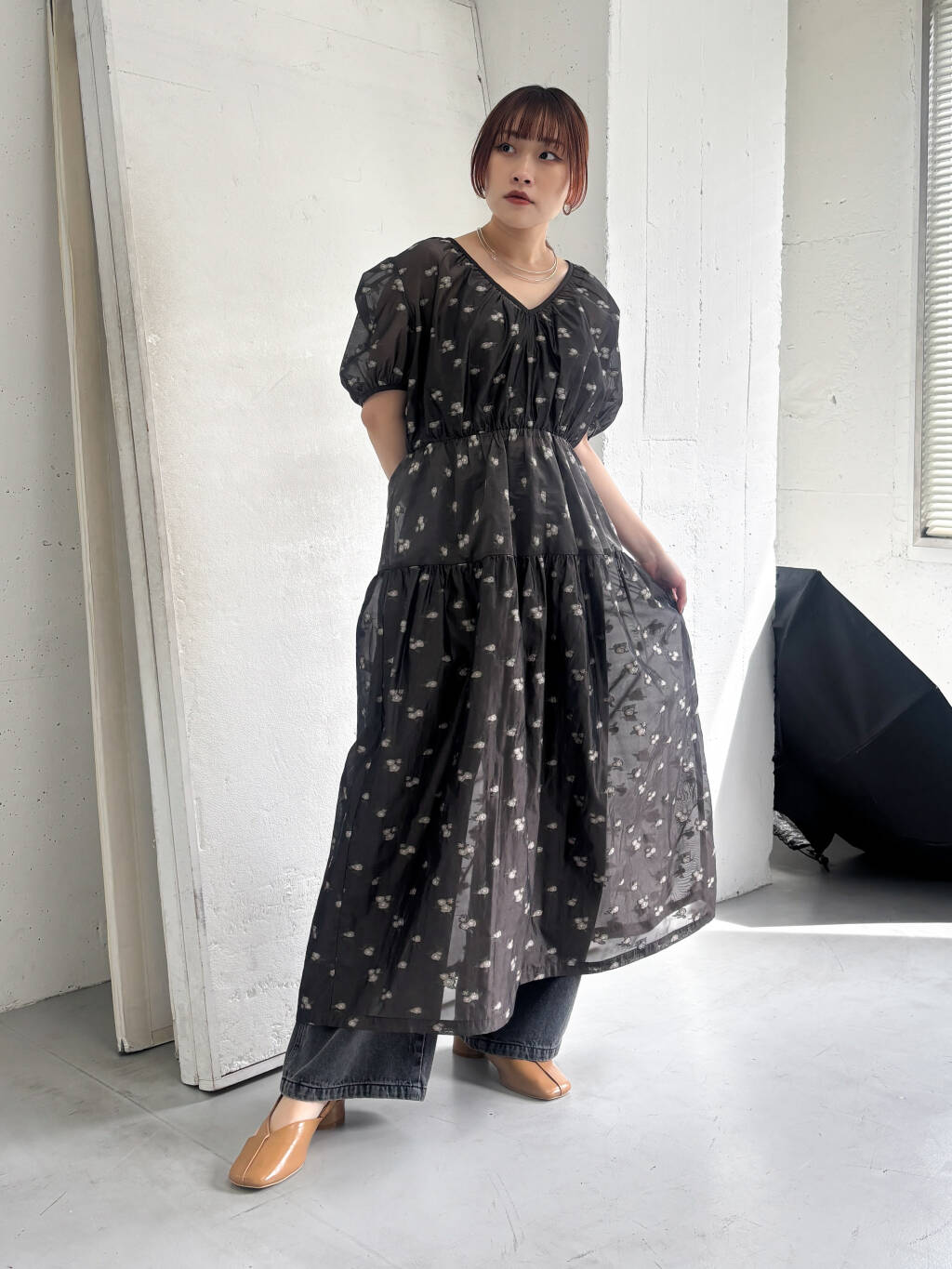 セール】 デフォルメトゥメッシュパンプス （パンプス