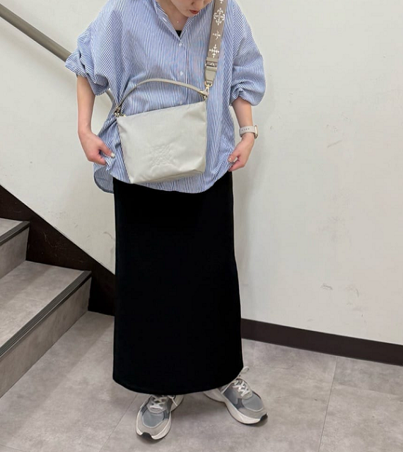 Denim jacquard】2wayミニショルダーバッグ （ショルダーバッグ