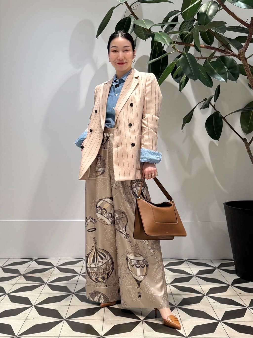 セール】 Khadi and Co ELM プリントチェック シャツ （シャツ