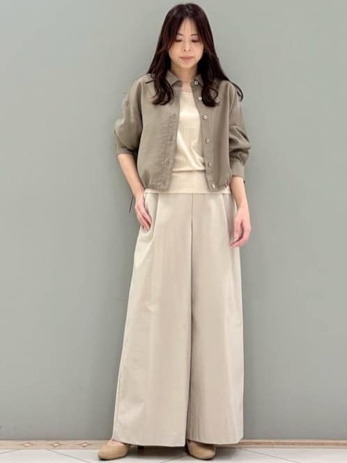 staff：153cm
着用サイズ：M