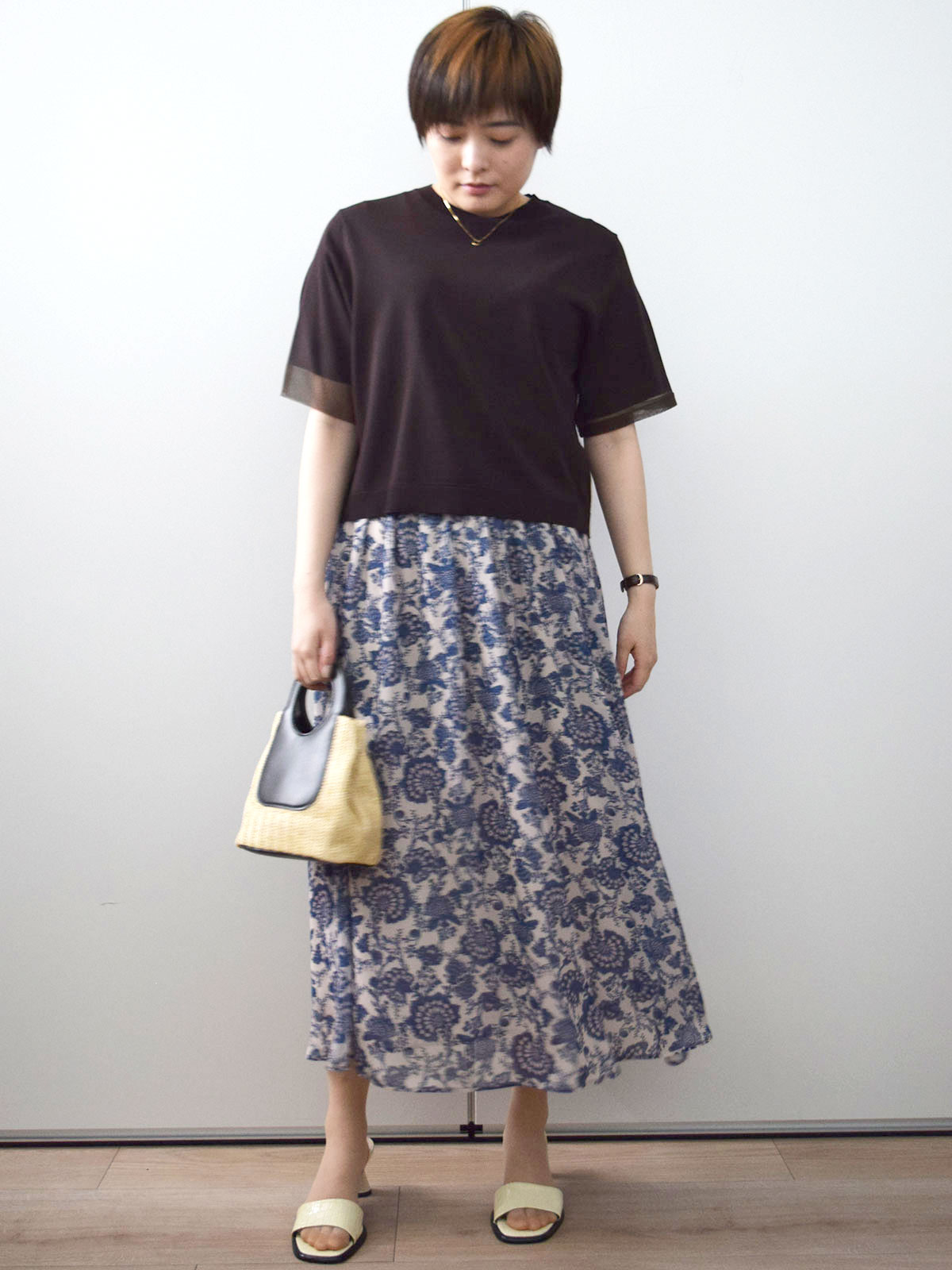 staff：158cm
着用サイズ：M