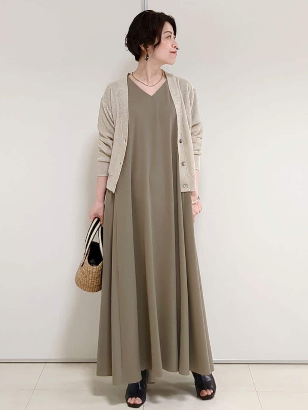 身長:150㎝,着用サイズ:M（38)サイズ