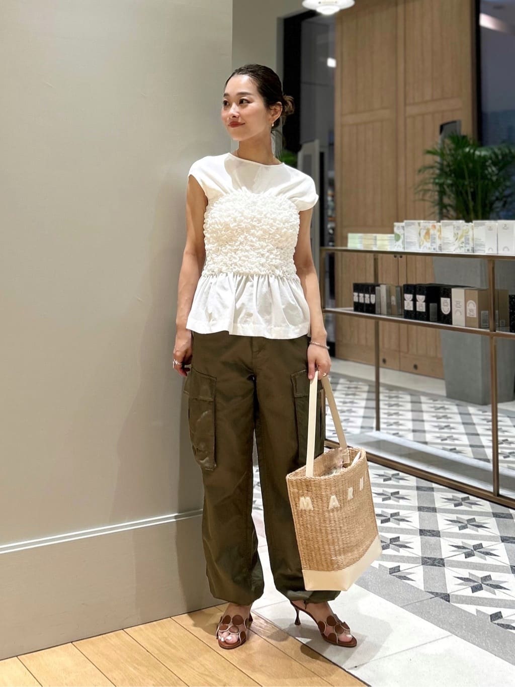 セール】 ETRE CECIL SNAKE SKIN RINGER Tシャツ （Tシャツ