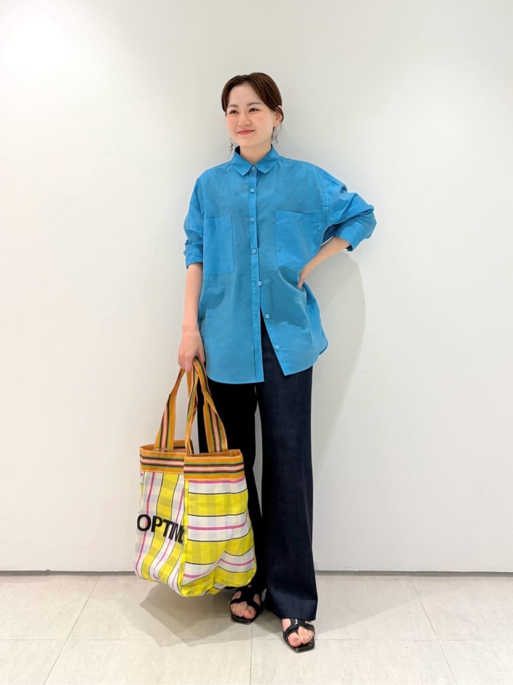 LOULOU WILLOUGHBY】タックシェイプシャツ （シャツ・ブラウス
