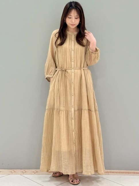 staff：153cm
着用サイズ：M