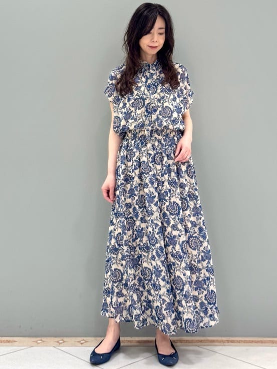 staff：157cm
着用サイズ：M