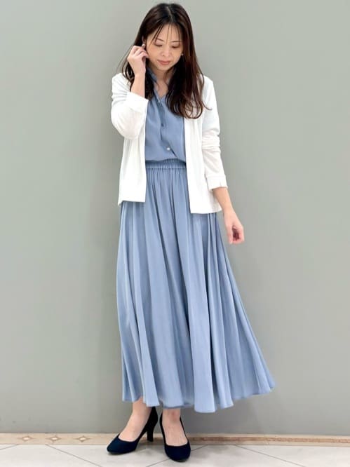 staff：153cm
着用サイズ：M