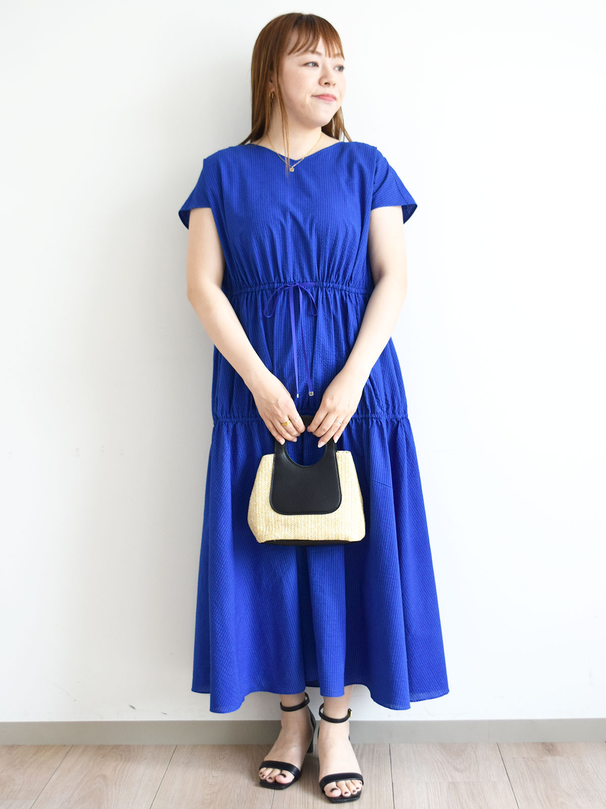 staff：157cm
着用サイズ：M