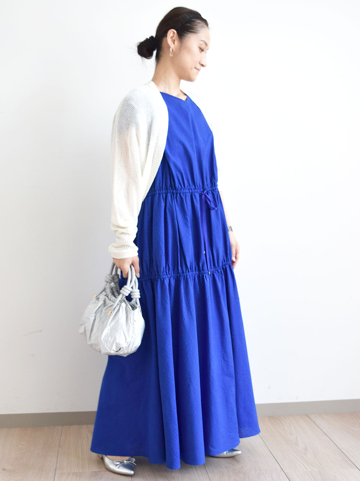 staff：151cm
着用サイズ：M