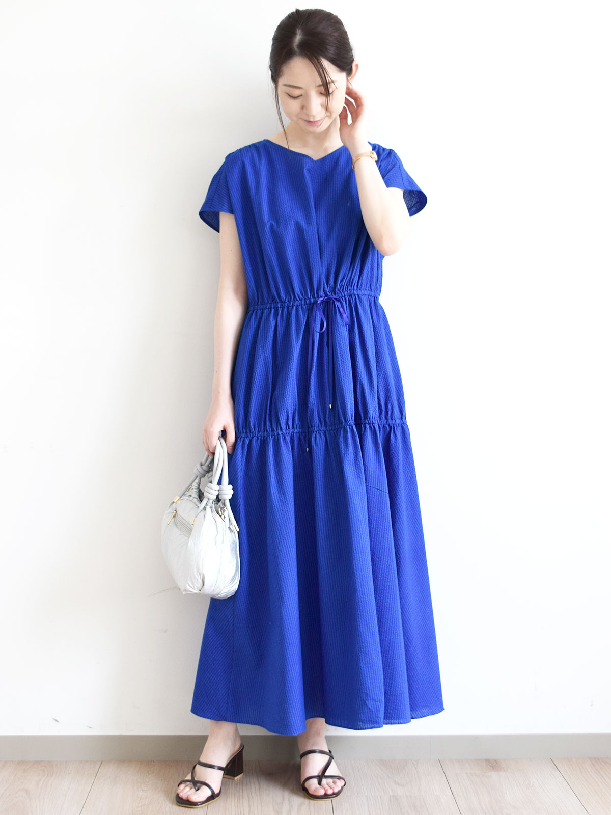 staff：160cm
着用サイズ：M