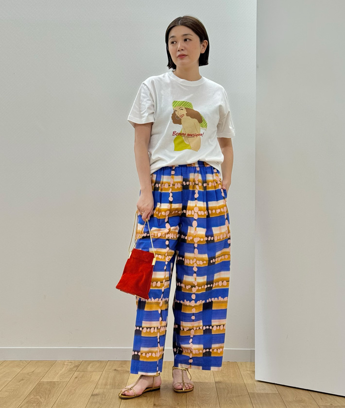 AZUSA IIDA コラボレーションTシャツ (BONNE MUSIQUE