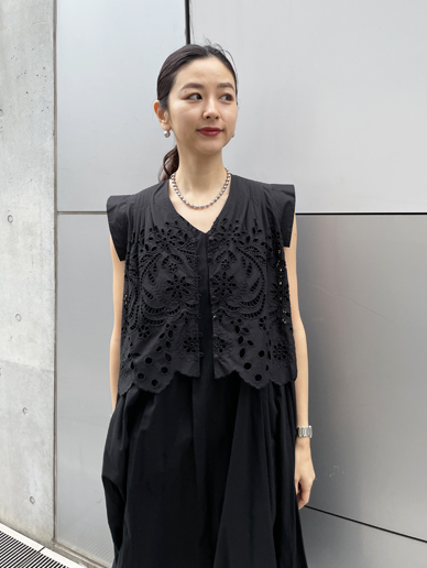 Tropical lace tops （その他トップス）｜three dots / スリードッツ