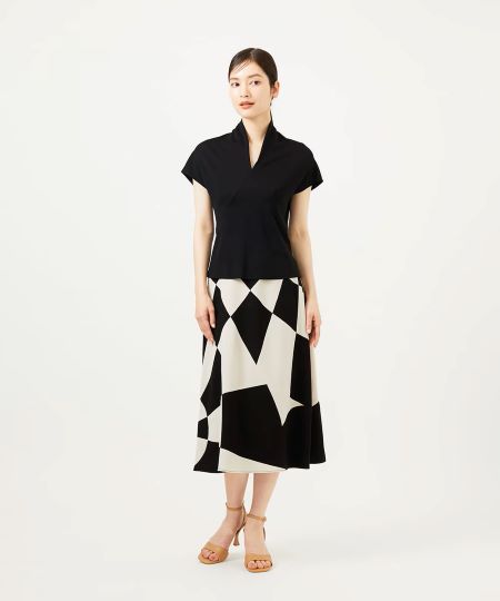 Sybilla / シビラ パッチワークストライプカットソー パッチワークストライプカットソー(カットソー・Tシャツ