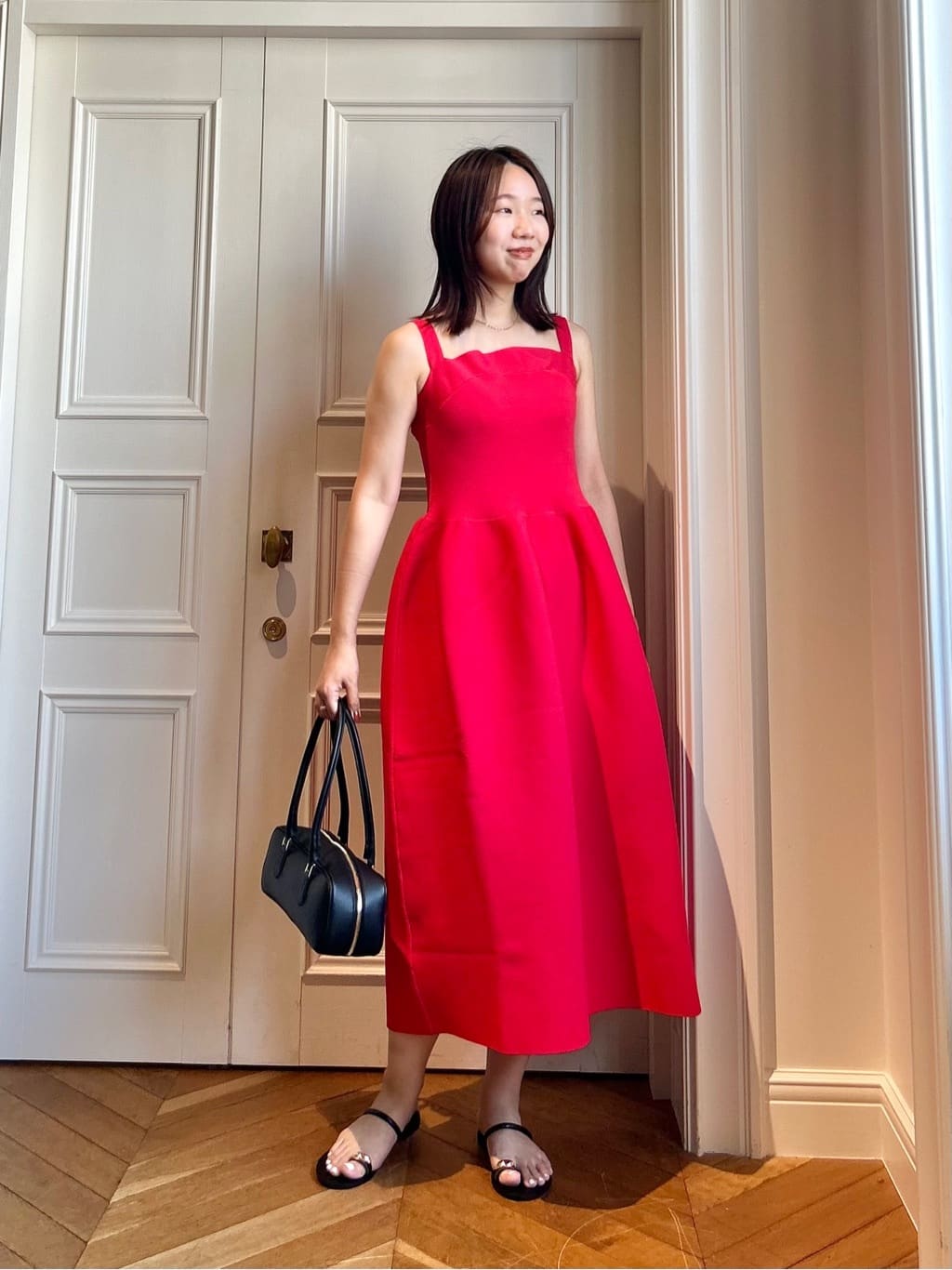 【LOULOU WILLOUGHBY】レースフレアワンピース セール】 【LOULOU WILLOUGHBY】エンブロイダリーワンピース