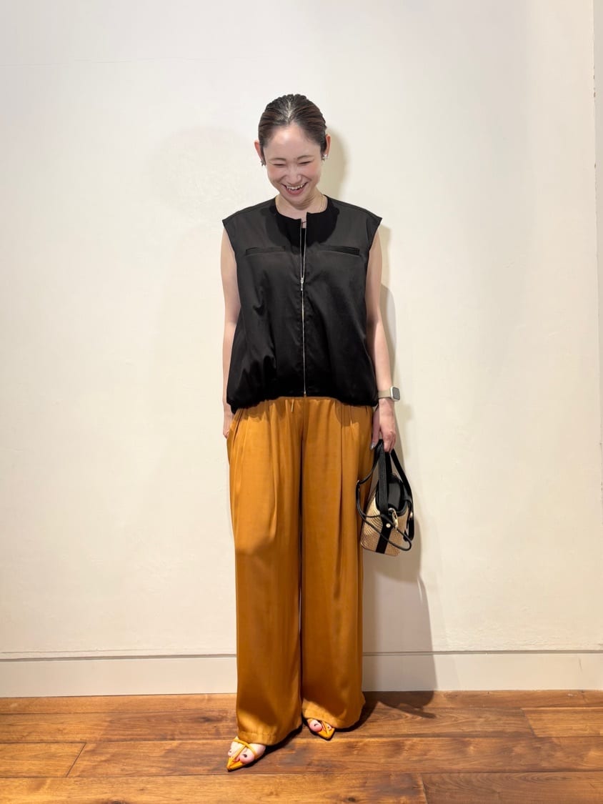 LOULOU WILLOUGHBY】ショルダーレース釦プルオーバー （ニット