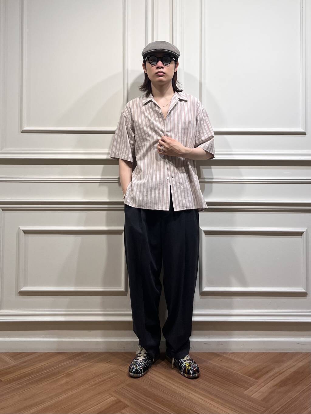 セール】 MHL. COTTON DRILL BELTED PANTS （その他パンツ