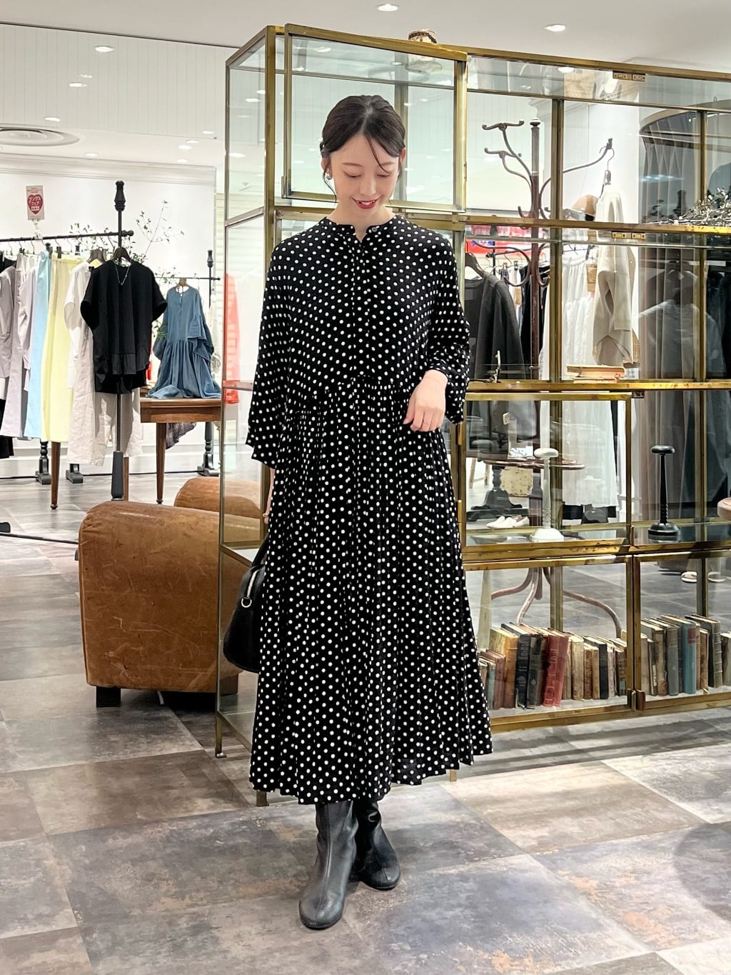 BEARDSLEY ドライオックスシャツワンピース 25SS BEARDSLEY ドライオックスシャツワンピース 25SS BEARDSLEY