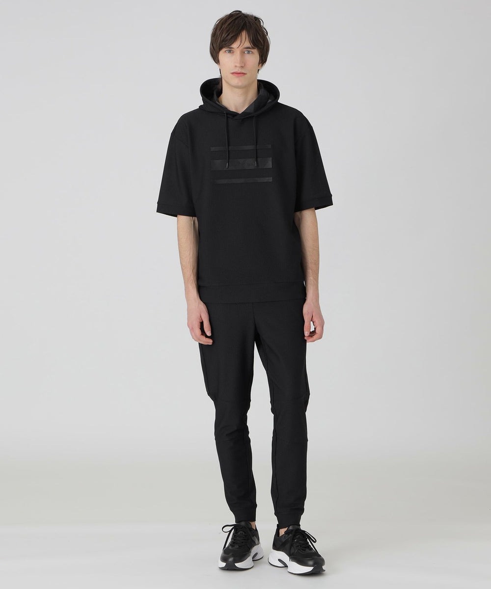 BLACK LABEL CRESTBRIDGE ブラックスウェット M BLACK LABEL CRESTBRIDGE（ブラックレーベル・クレストブリッジ