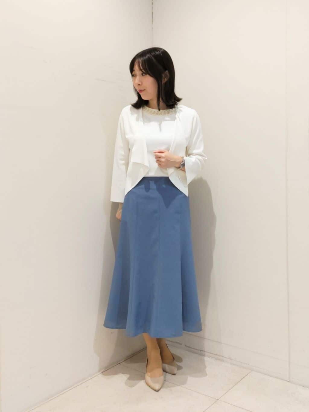 チュールプリーツスカート （ロング・マキシ丈スカート）｜EPOCA