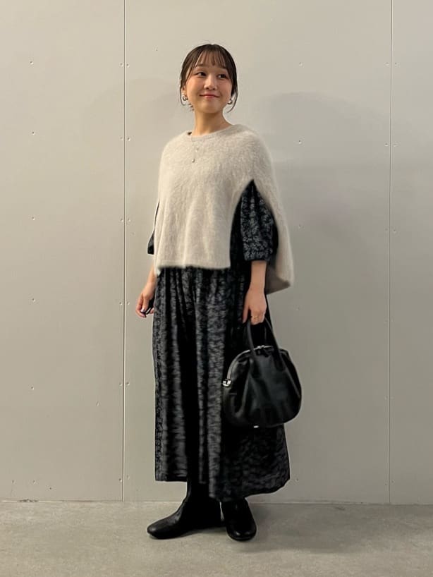 41800円 新品 BEARDSLEY ビアズリー 袖ニットハオリ ブルゾン BEARDSLEY（ビアズリー）の「袖ニットハオリ（ノーカラー