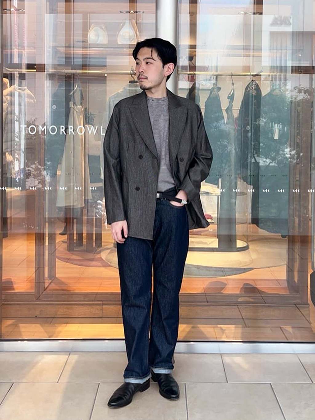 新品　未使用　TOMORROWLAND　デニム　マカフィー　タグ付き　サロペット TOMORROWLAND｜ライトデニム オールインワン | Rakuten Fashion