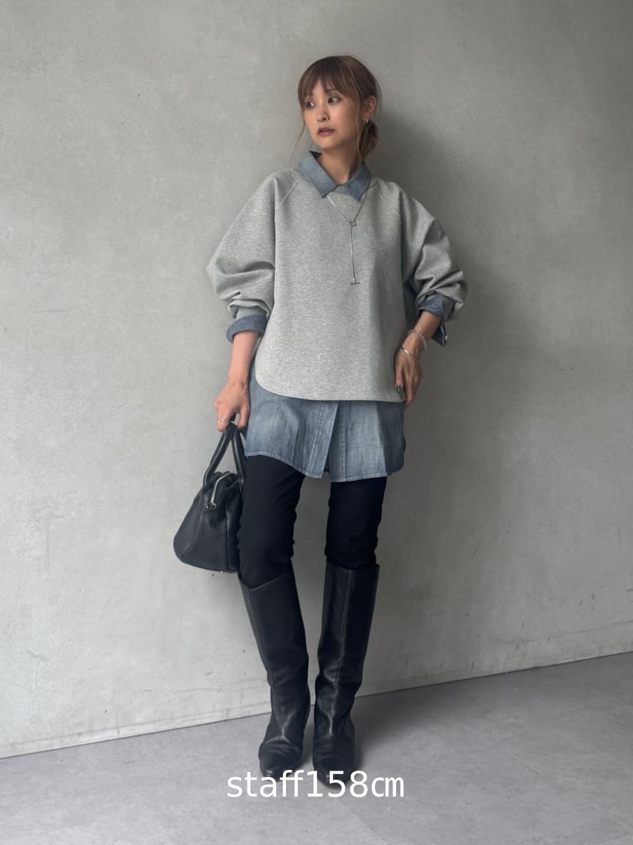 人気商品】BEARDSLEY ダンボールパフトレーナー モカ ダンボールパフ