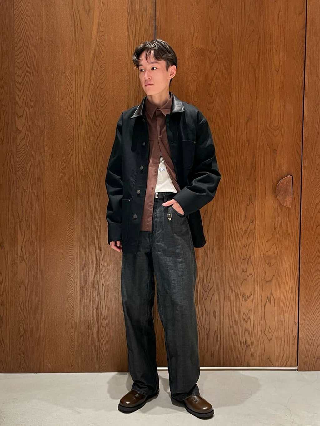 ciimala Gジャン stitch paint denim jacket G Jean ユニセックス 男女兼用