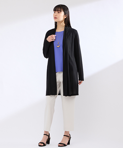 【M～4Lサイズ】　高級感と新鮮さをかねそなえたコンテンポラリーでシャープなエレガンスコーディネートを提案します。　