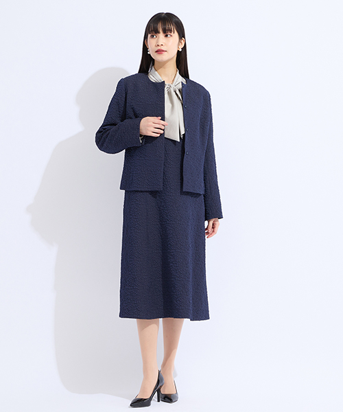 【M～4Lサイズ】　高級感と新鮮さをかねそなえたコンテンポラリーでシャープなエレガンスコーディネートを提案します。　