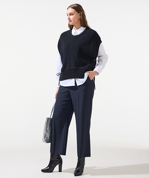 【M～4Lサイズ】　高級感と新鮮さをかねそなえたコンテンポラリーでシャープなエレガンスコーディネートを提案します。　