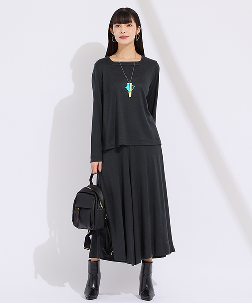 【M～4Lサイズ】　高級感と新鮮さをかねそなえたコンテンポラリーでシャープなエレガンスコーディネートを提案します。　