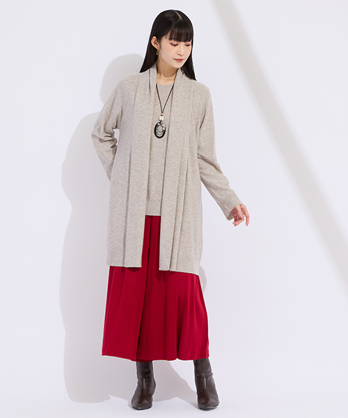 【M～4Lサイズ】　高級感と新鮮さをかねそなえたコンテンポラリーでシャープなエレガンスコーディネートを提案します。　