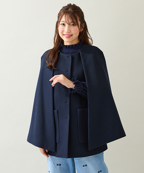 Rose Tiara ノーカラージャケット ベージュ Rose Tiara / ローズティアラ （レディース） ノーカラー