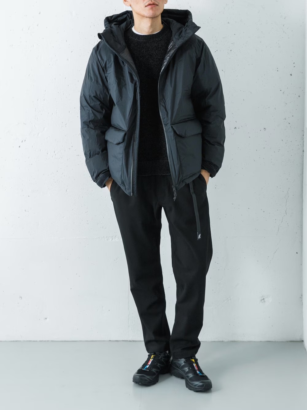 NANGA別注、高次元で機能性とデザイン性を融合したダウンが誕生！高い撥水性・透湿性の「AURORA-TEX」を使用。新毛よりきれいな再生羽毛「Green Down」採用で、環境にも配慮した一着です。