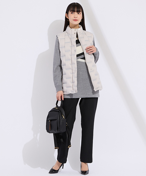 【M～4Lサイズ】　高級感と新鮮さをかねそなえたコンテンポラリーでシャープなエレガンスコーディネートを提案します。　