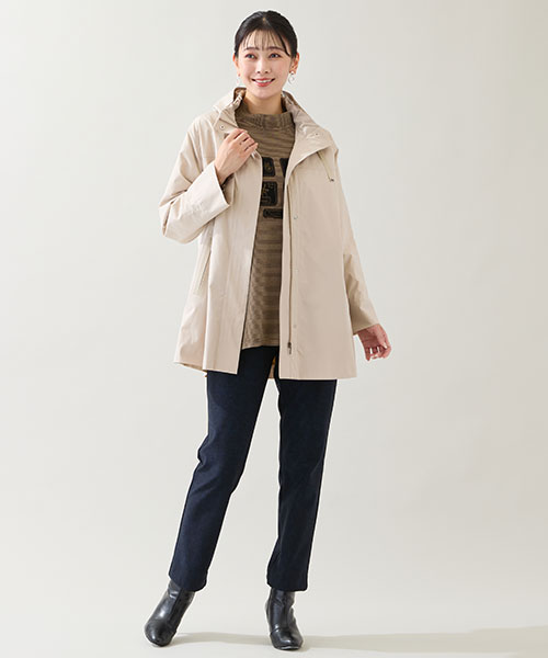 洗える・日本製・3L/4Lサイズあり】フラワーガーデンカットソー