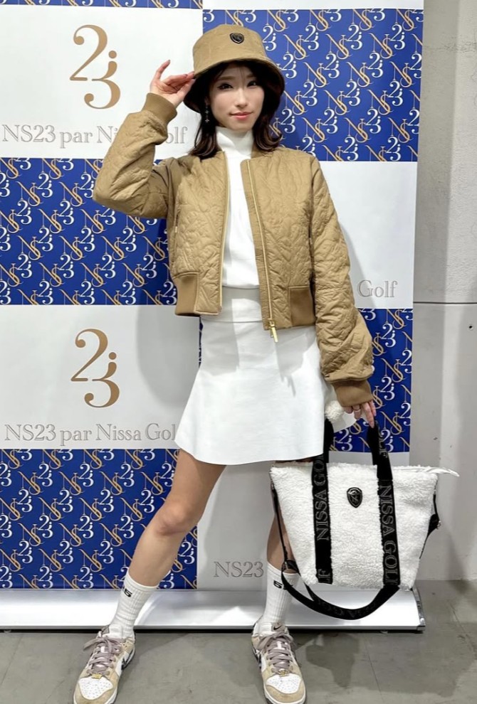 着回しやすいロゴキルティングシリーズ×ニットアップで揃えておけば、色々なコーディネートが楽します。