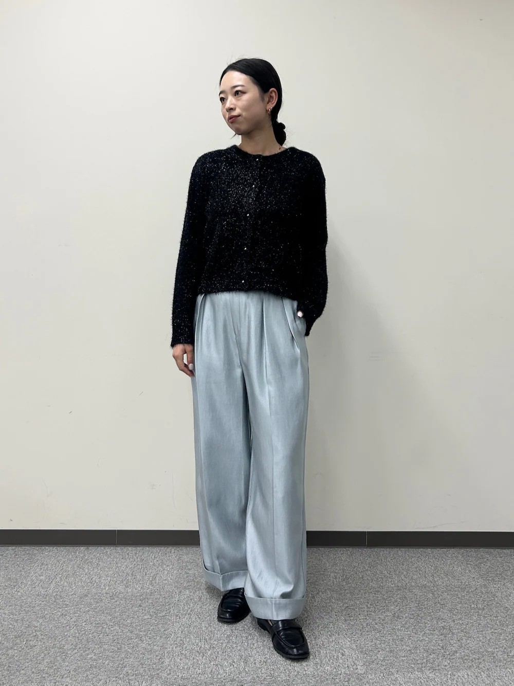 キラキラニットが可愛い！