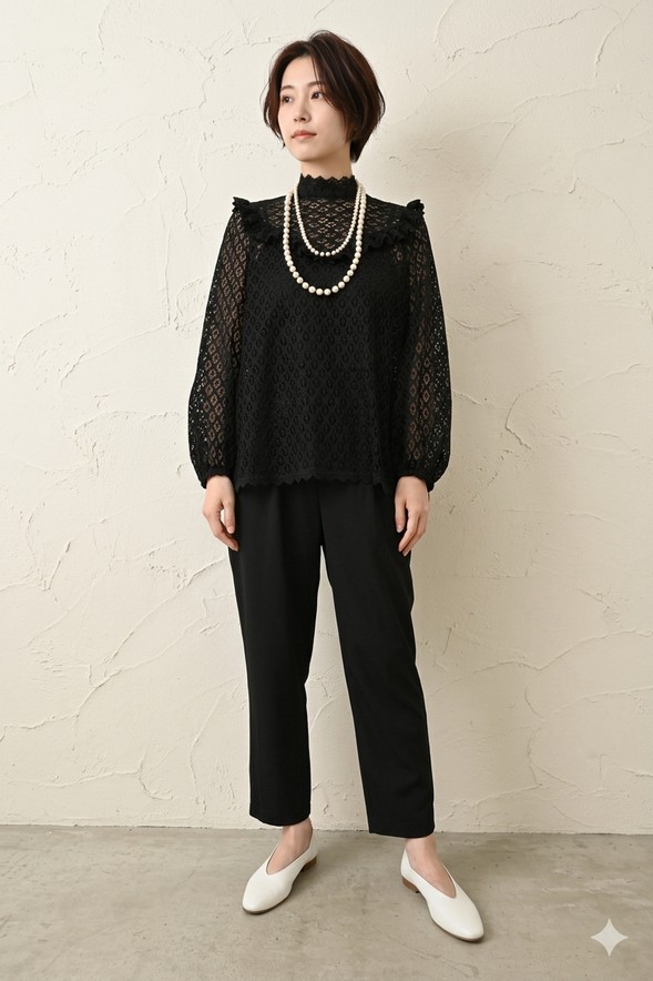 Harriss × Keiko Okamotoのアイテムを使用したコーディネート