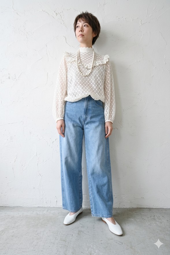 Harriss × Keiko Okamotoのアイテムを使用したコーディネート