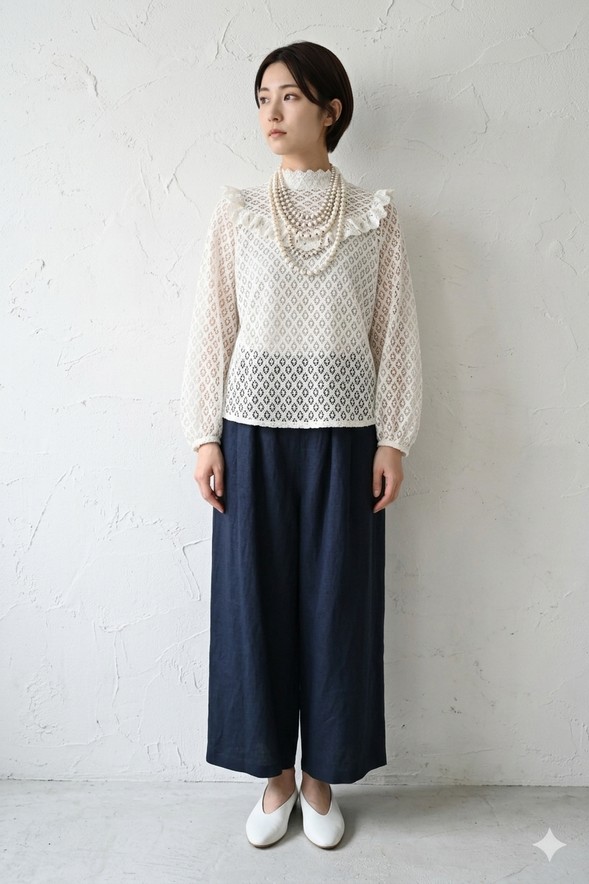 Harriss × Keiko Okamotoのアイテムを使用したコーディネート